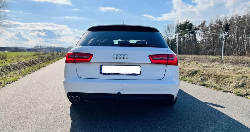 Audi A6 cena 47500 przebieg: 259400, rok produkcji 2012 z Maków Podhalański małe 154